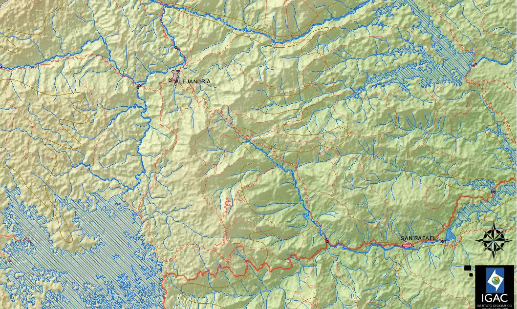 MAPA GEOGRAFICO